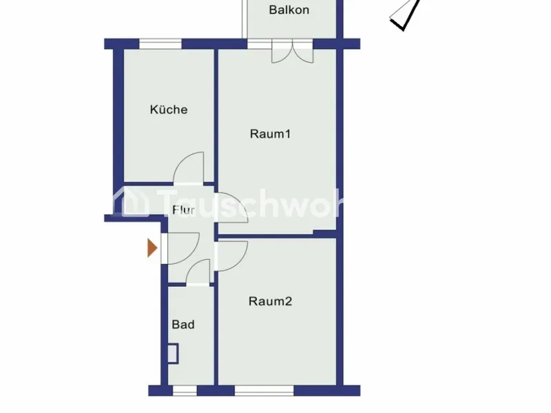 Tauschwohnung: NUR Landeseigene - PBerg: Charmante 2-Zimmer-Wohnung — photo 1